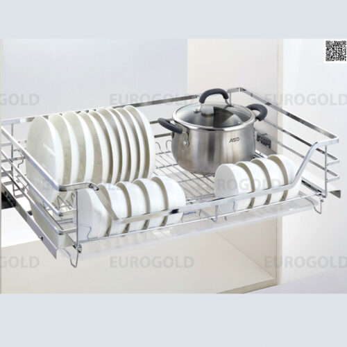 Giá xoong nồi, bát đĩa Eurogold inox 304 nan dẹt EPD7275
