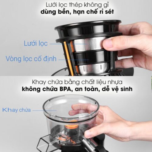Máy ép chậm Hafele GS-133N 535.43.811 4 Chi tiết máy ép chậm Hafele GS-133N 535.43.811
