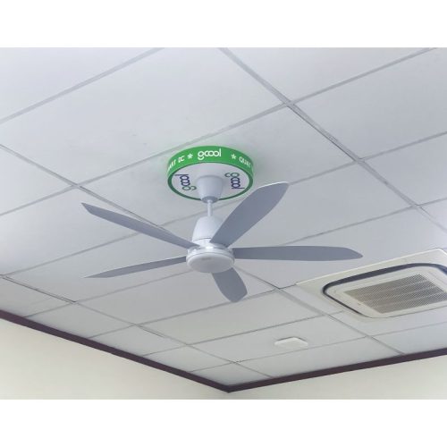 Quạt trần Gcool Copter 05 RL VN011402509 Ghi Bạc 4 Ảnh thực tế quạt trần Gcool Copter 05 RL VN011402509 Ghi Bạc