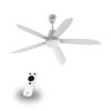 Quạt trần Gcool Copter 05 RL VN011402508 Trắng 2 Quạt trần Gcool Copter 05 RL VN011402508 Trắng