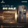 Big sale Tủ lạnh 2 cánh side by side 616 lít Samsung RS64T5F01B4/SV